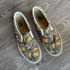 Glow In the Dark Pizza Vans